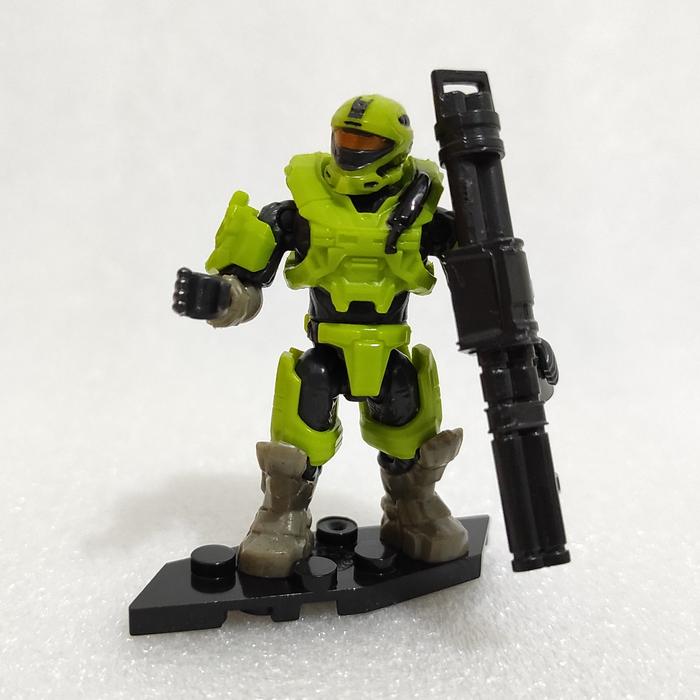 10 Pezzi Figure Mega Bloks Construx Halo – UNSC SPARTAN MASTER CHIEF E Altri – Usate, Random