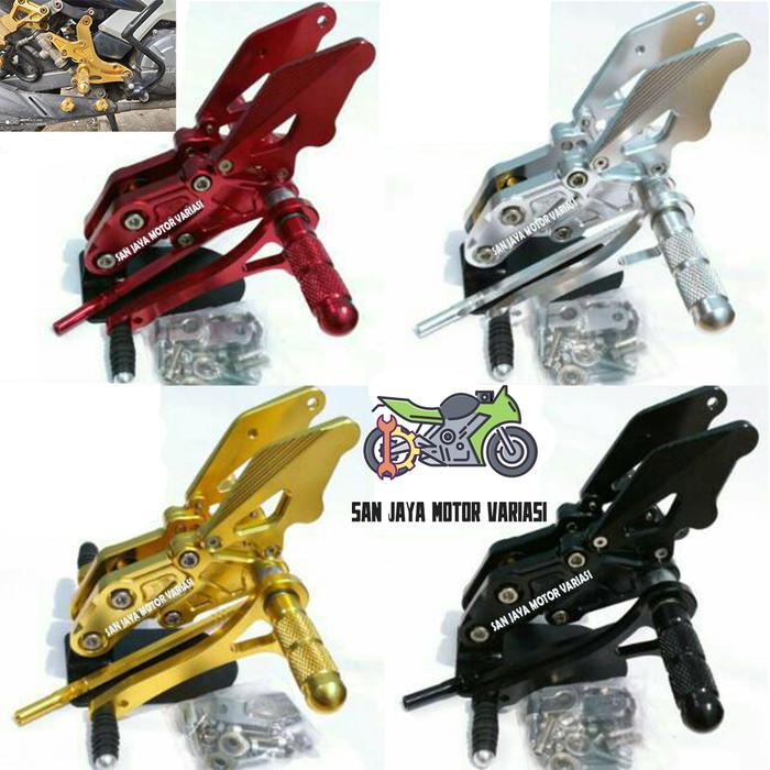 Gambar Footstep Underbone Satria FU 150 Fast Bikes - Hitam dari San jaya motor variasi undefined Tokopedia
