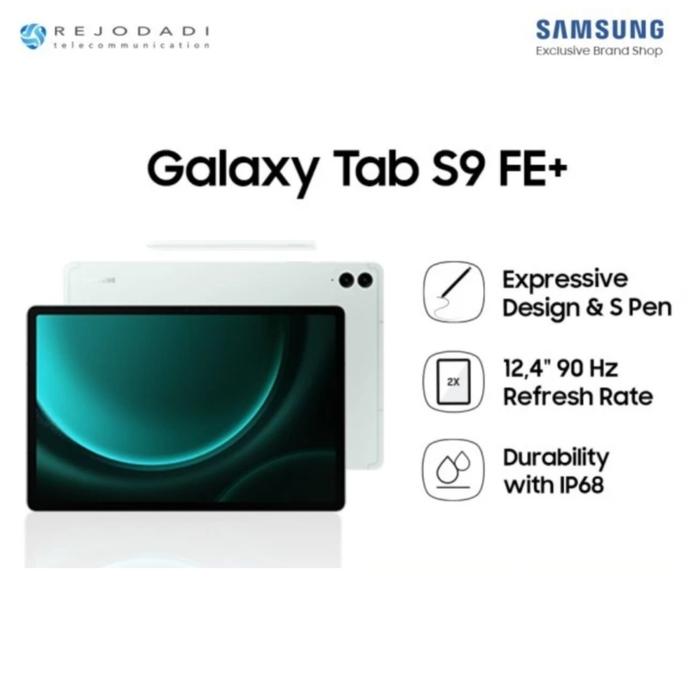 Gambar SAMSUNG Galaxy Tab S9 FE Plus 5G [12/256GB] - Garansi Resmi Samsung - Mint dari Rejodadi Surabaya undefined Tokopedia