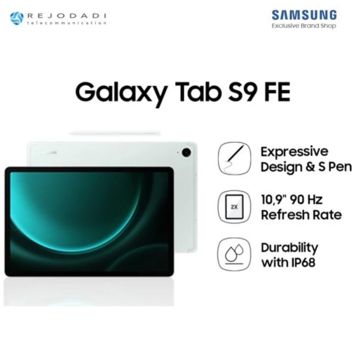 Gambar SAMSUNG Galaxy Tab S9 FE 5G [6/128GB] - Garansi Resmi Samsung - Mint dari Rejodadi Surabaya undefined Tokopedia