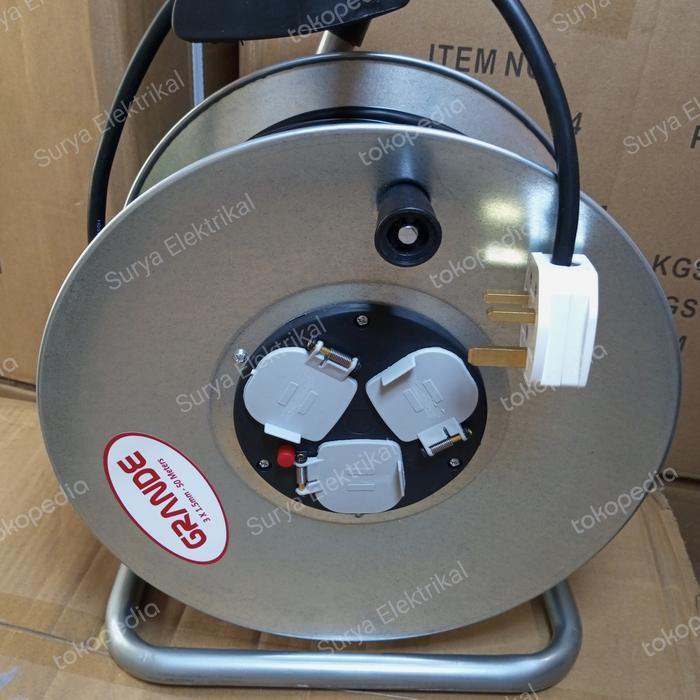 Jual Grande Kabel Roll 50m multifungsi - Kabel Roll Type British ...