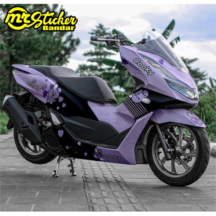 Gambar Decal PCX 160 Sticker PCX 160 Full Body terbaru cooky - lilac, PCX 160 dari mr sticker bandar undefined Tokopedia