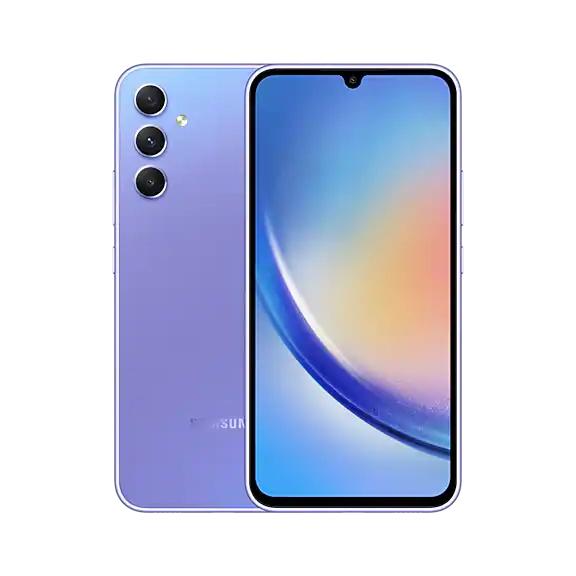 Gambar (Resmi) Samsung Galaxy A34 5G 8GB 128GB 256GB SEIN Original New - Awesome Violet, 8GB 128GB dari Tech Studio Indonesia undefined Tokopedia