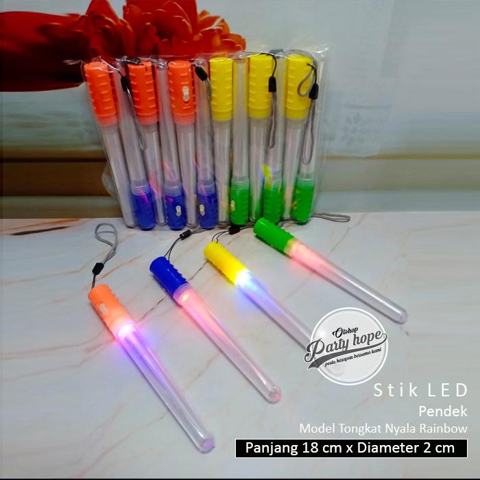 Gambar stick led / tongkat stik lampu nyala / light stick konser lampu party - PENDEK dari PARTY HOPE 2 undefined Tokopedia