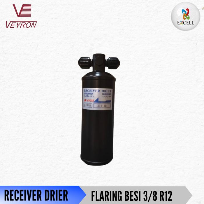 Jual Receiver Drier Dryer Filter Mobil Universal Flare Flaring Besi 3/8 ...