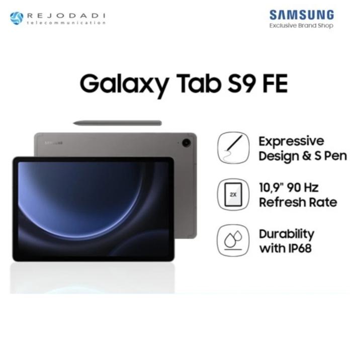 Gambar SAMSUNG Galaxy Tab S9 FE 5G [6/128GB] - Garansi Resmi Samsung - Grey dari Rejodadi Surabaya undefined Tokopedia