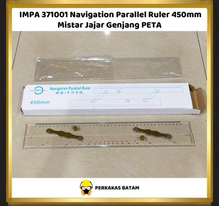 Gambar IMPA 371001 Navigation Parallel Ruler 450mm Mistar Jajar Genjang PETA dari Perkakas Batam undefined Tokopedia