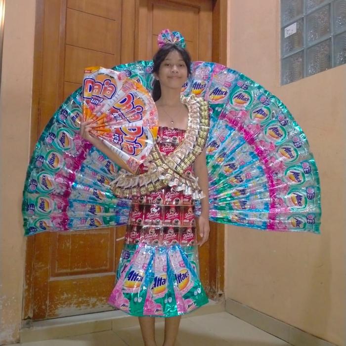Gambar kostum daur ulang karnaval dari imelshop78 undefined Tokopedia