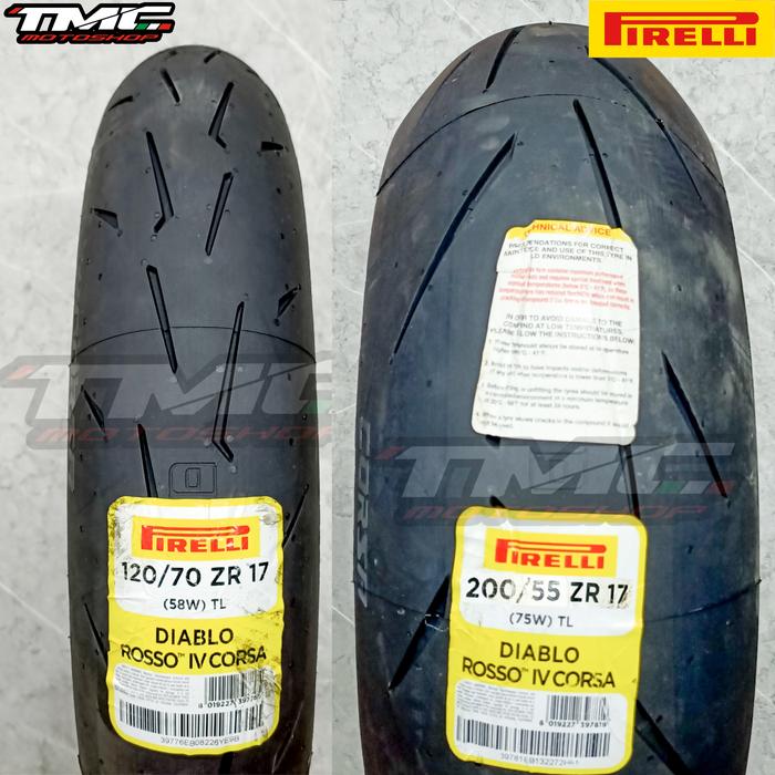PIRELLI DIABLO ROSSO CORSA前後新品