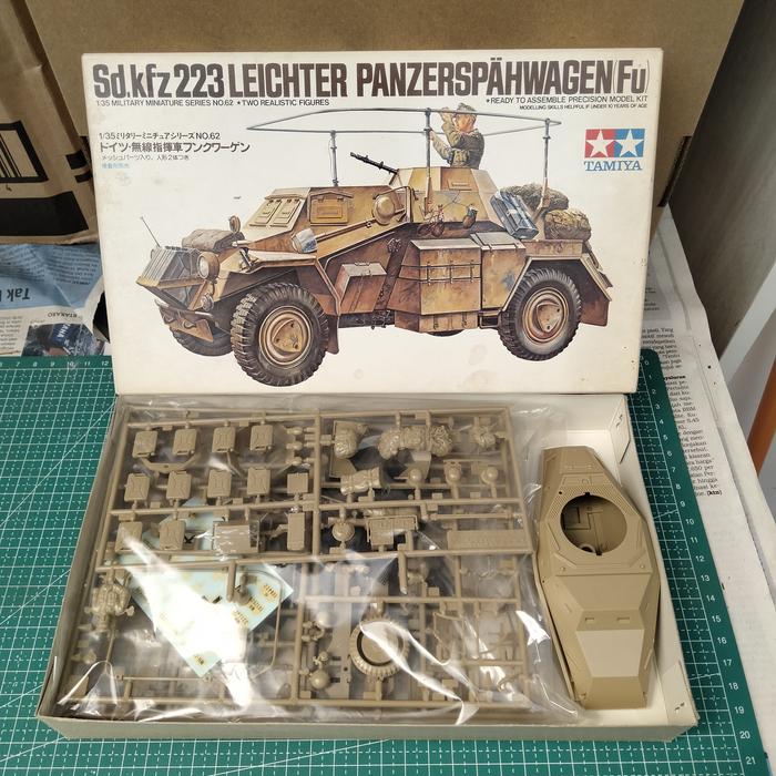 Maquette Tamiya Sd.Kfz.223 – Échelle 1/35, Kit Militaire Avec Photo Gravée – Modélisme
