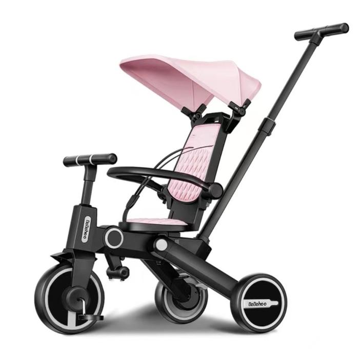 Gambar Bebehoo Gen 2 Stroller Bike 7in1 Tricycle Folding Sepeda Lipat Anak - Merah Muda, PRO dari Venus Mobile undefined Tokopedia