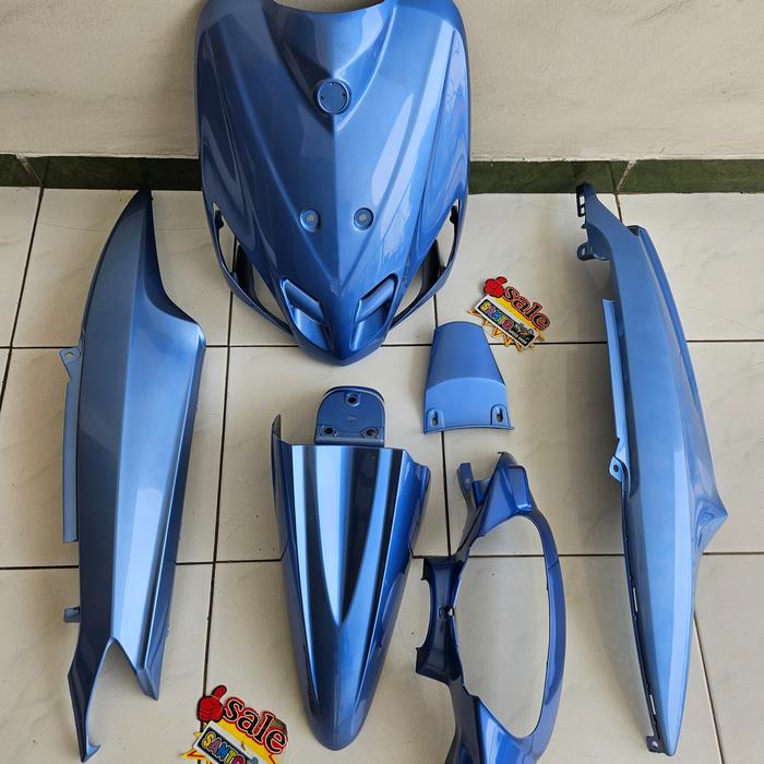 Gambar body yamaha mio biru muda original dari Santo Speed Shop_NEW undefined Tokopedia