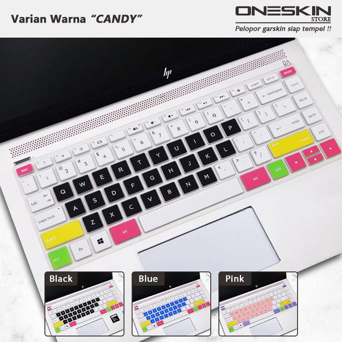 Gambar Garskin Sticker Laptop HP Pavilion x360 14-dy dy0063tu dy0064tu Bening - Keyboard Candy dari Oneskin Store Indonesia undefined Tokopedia