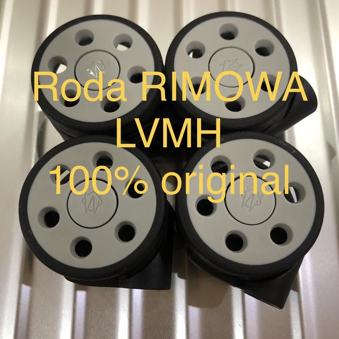 Gambar roda koper rimowa original 4 pcs set - Abu-abu dari Thor Shops undefined Tokopedia