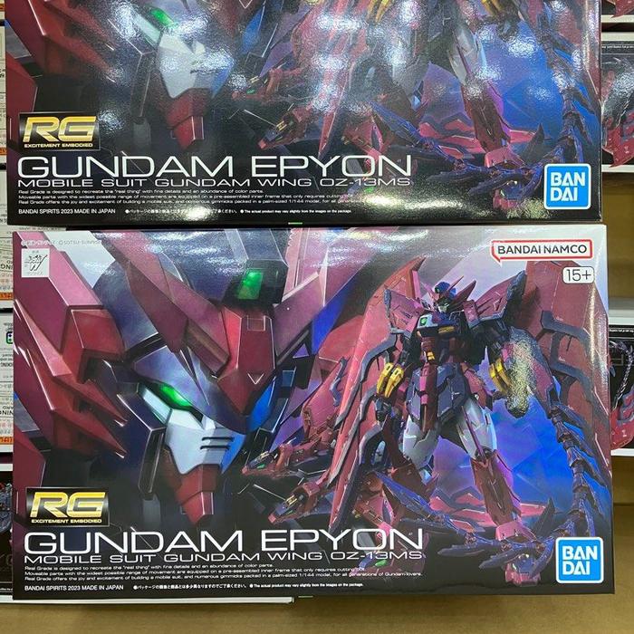 Gambar RG Gundam Epyon 1/144 Bandai dari AuRoX WeBull undefined Tokopedia