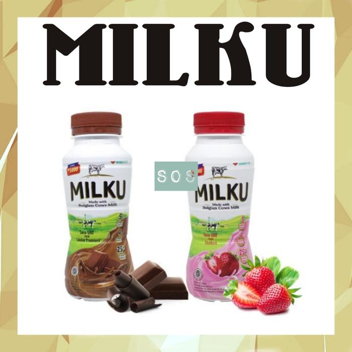 Gambar 《YC》 Milku Susu UHT 200 mL - wings food - Strawberi dari Splendour Oneline Shop undefined Tokopedia