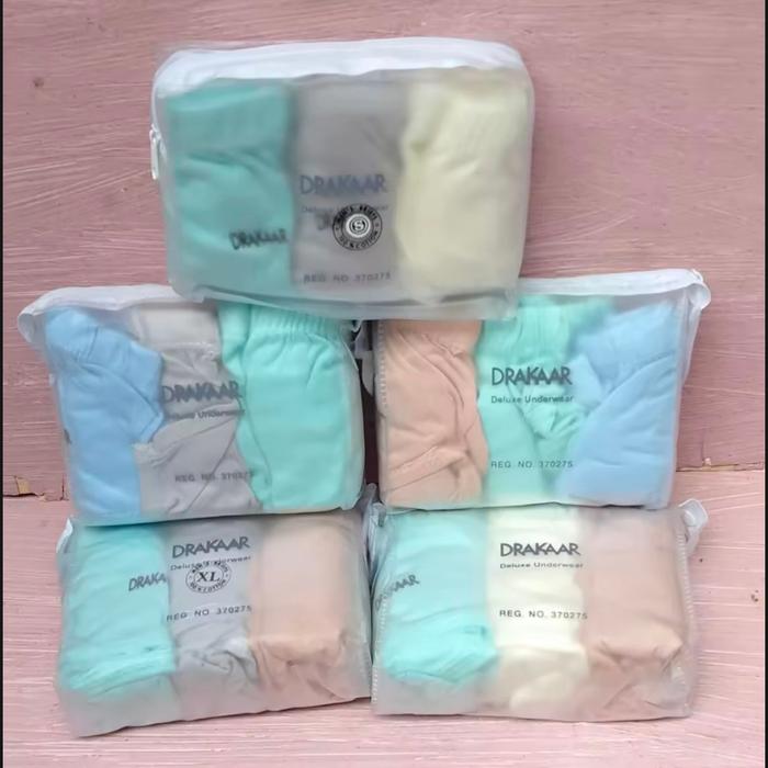 Gambar CELANA DALAM PRIA DRAKAAR DOMPET/CELANA DALAM LAKI-LAKI ISI 3 PCS - Mixed, M dari Tarafa shop03 undefined Tokopedia