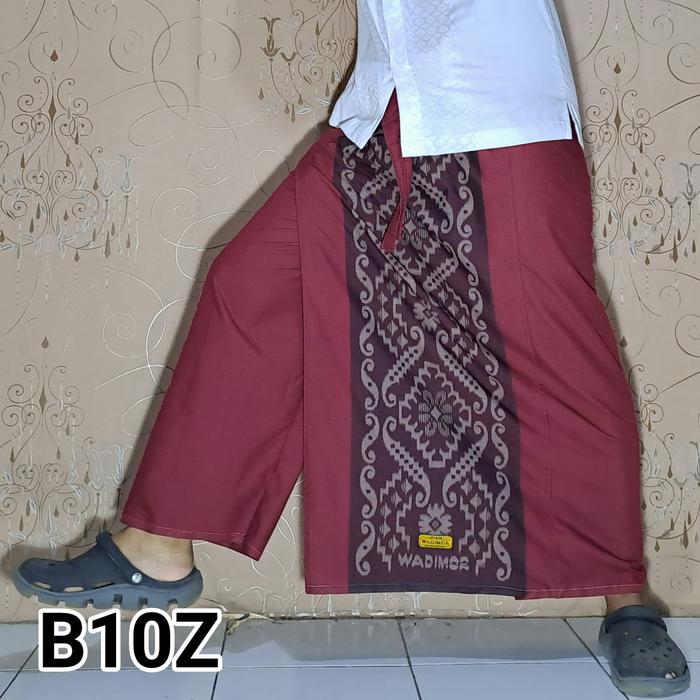 Gambar sarung celana dewasa batik "WADIMOR" adem enak dan nyaman di kulit - B10Z dari amel88 undefined Tokopedia