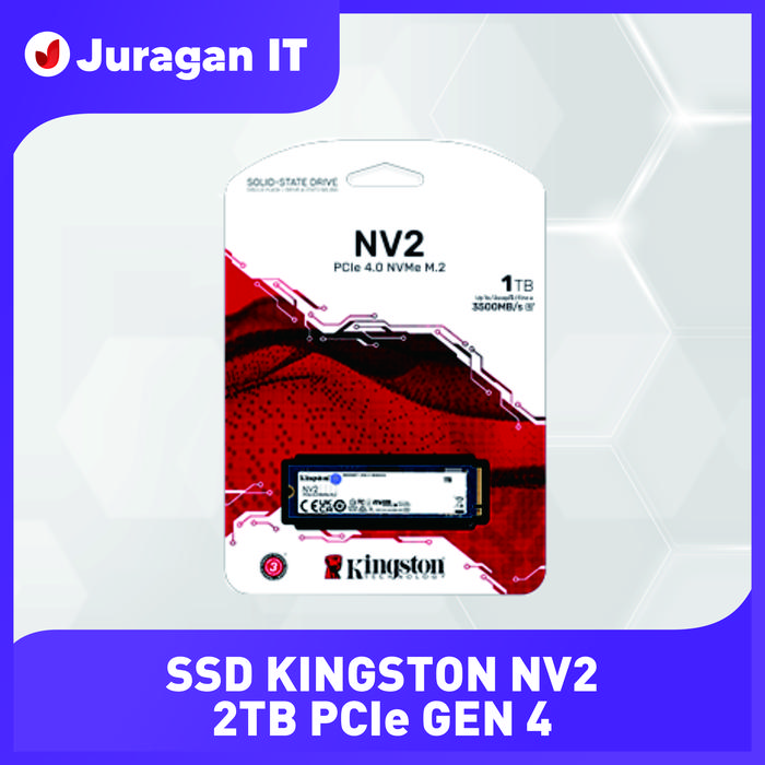 Jual SSD KINGSTON 2TB M2 NV2 NVME SNV2S 1TB Kota
