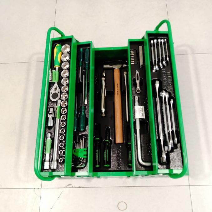Gambar TERBARU TEKIRO TOOL BOX SET 72 PCS / MEKANIK TOOLS 72 PCS /TOOLS ALAT - Box Tekiro Ori dari Jayyaseller id undefined Tokopedia