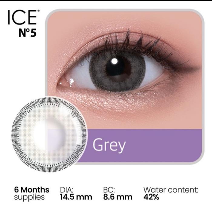 Gambar Softlens Warna X2 Ice No.5 Diamt 14,5 Lensa Mata X2 Ice N5 By Exoticon - Grey, Minus dari VelynFashion undefined Tokopedia