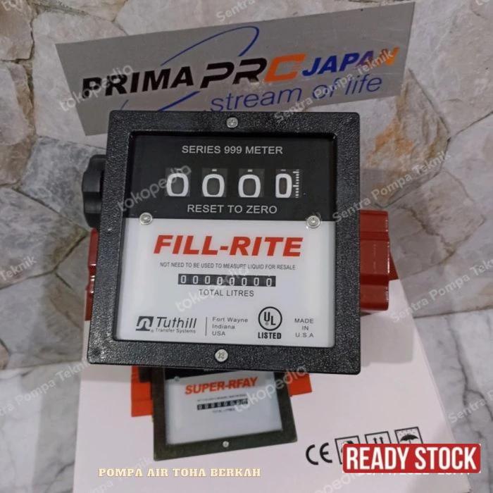 Jual Flow meter fill rite 4 digit 2 inch Flowmeter Solar/Bensin dan Oli ...