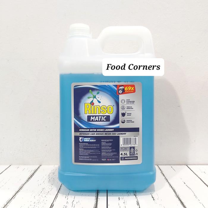 Gambar Rinso Matic Cair Professional 5 Liter - RINSO 4.5 Liter dari Food Corners undefined Tokopedia