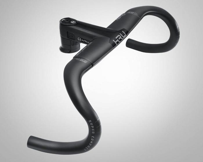 Gambar KRU K-Class Super Compact Aero Carbon Cockpit Handlebar - 420mm/110mm dari OpalBaikes undefined Tokopedia