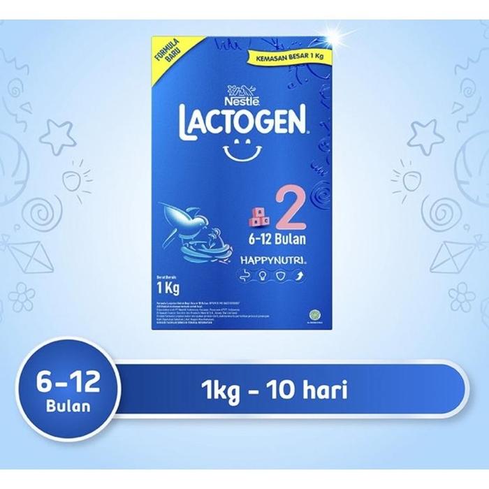 Gambar Lactogen 2 (6-12 Bulan) 1000 Gr - Promo #Gratisongkir dari Bubustore18 undefined Tokopedia