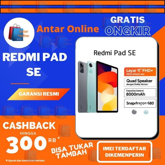 Gambar Xiaomi Redmi Pad SE 4GB/128GB mi pad SE 4/128 Gb 11" mipad SE Resmi - graphite gray dari Antar Online undefined Tokopedia