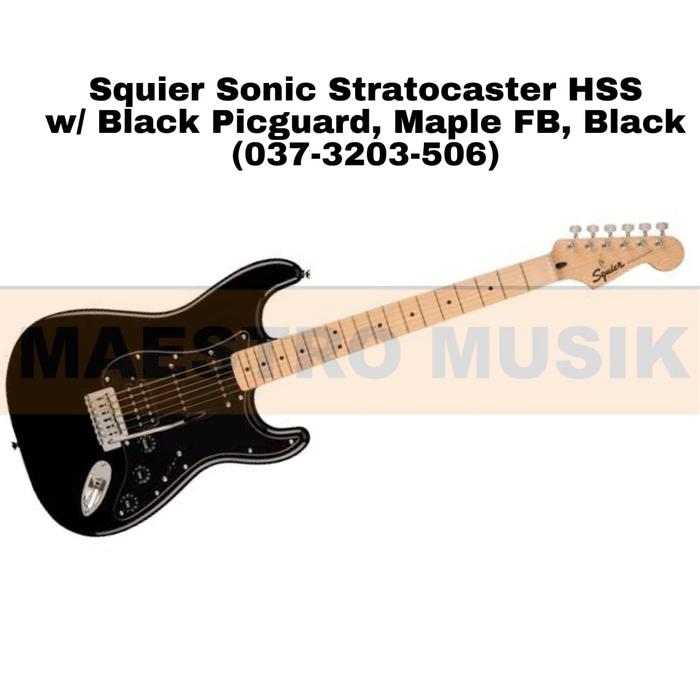 Squier by Fender SONIC STRATOCASTER LEFT-HANDED Maple Fingerboard 