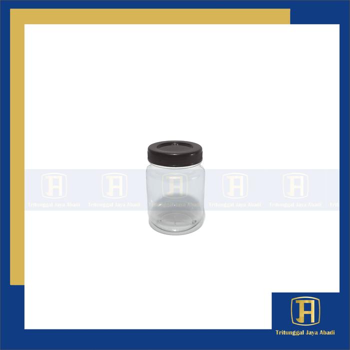 Gambar Jar Toples Selai/Jar Toples Sambal/Jar Toples Bumbu 150ml Kecil Bulat - Hitam dari Tritunggal Jaya Abadi undefined Tokopedia