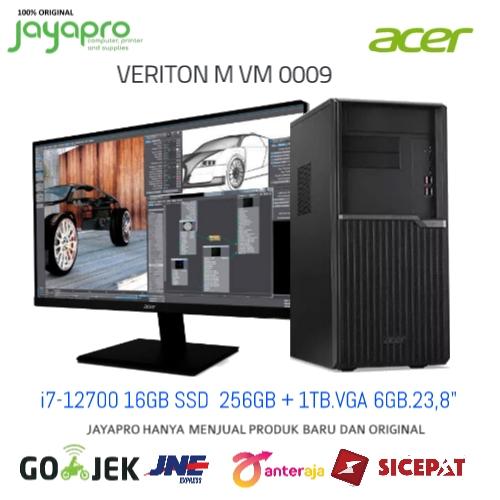 Windowsデスクトップ Acer Veriton i7-9700 8GB/M.256GB/HDD.1TB Acer Veriton S2710G i7-13700/16GB/512GB SSD desktop pc Black