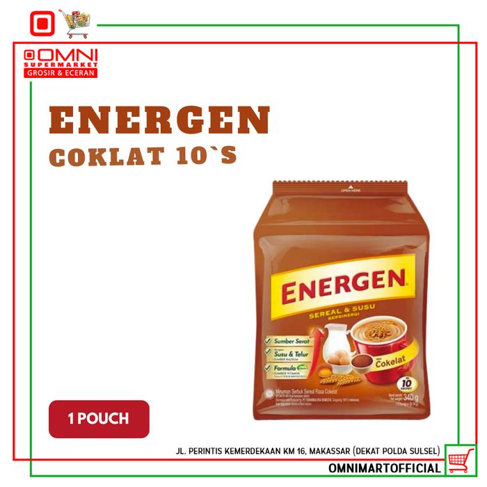 Gambar Energen all  variant renceng/pouch 10`sachet - PACK 1' dari Omni Supermarket undefined Tokopedia