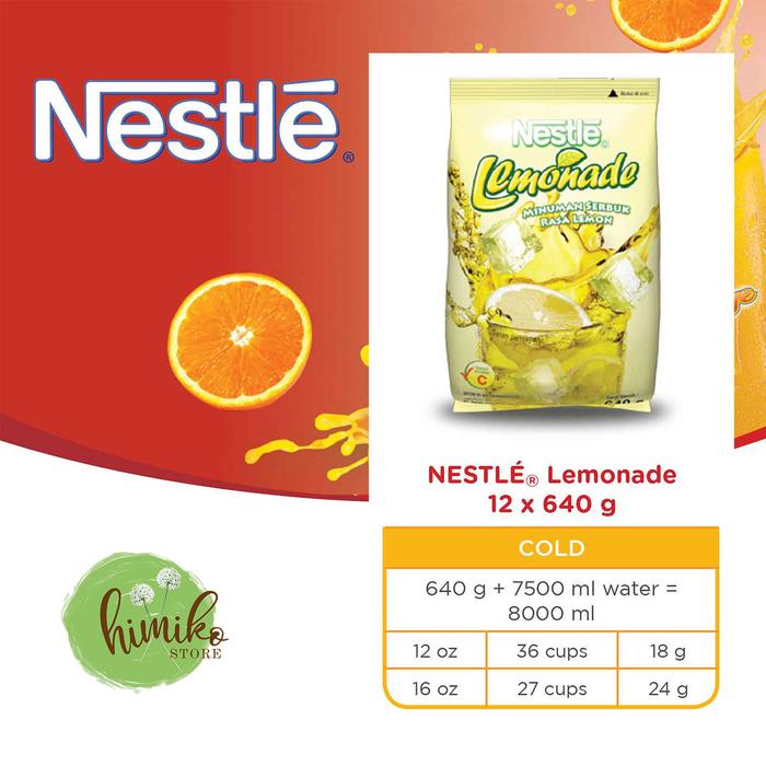 Gambar Nestle Lemonade Kemasan Resto 640 Gram - Lemonade dari Himiko Store undefined Tokopedia