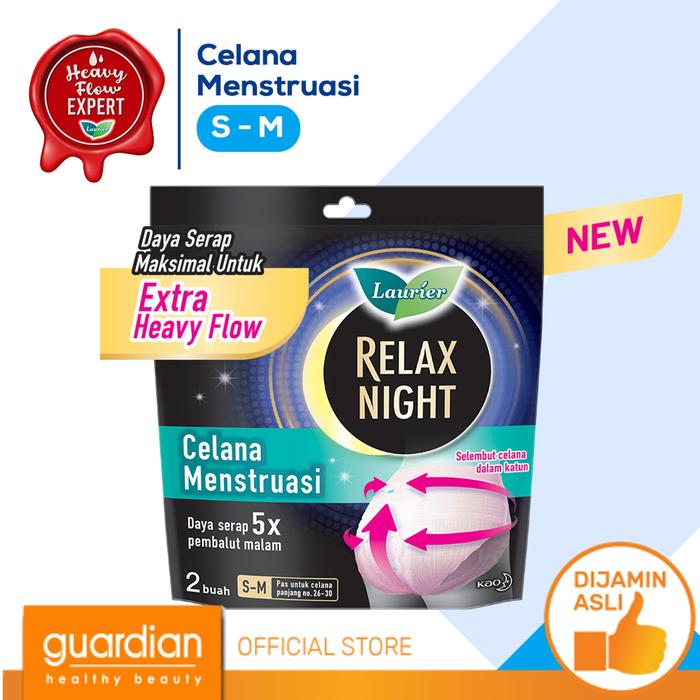 Gambar Laurier Celana Menstruasi S-M 2PCS dari Guardian Official Store undefined Tokopedia