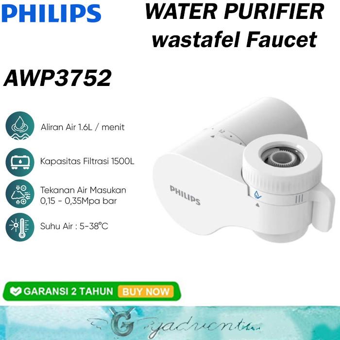 Gambar Philips Water Purifier on Tap Genuine Wastafel Premium Faucet AWP3752 - FILTER AWP3752 dari GADVENTIA undefined Tokopedia