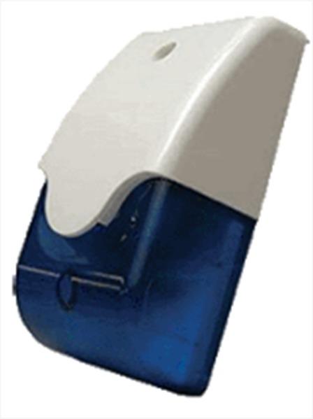 Gambar Mini siren strobe alarm sirene buzzer horn sirine speaker led 12V - Biru dari DayTrade undefined Tokopedia