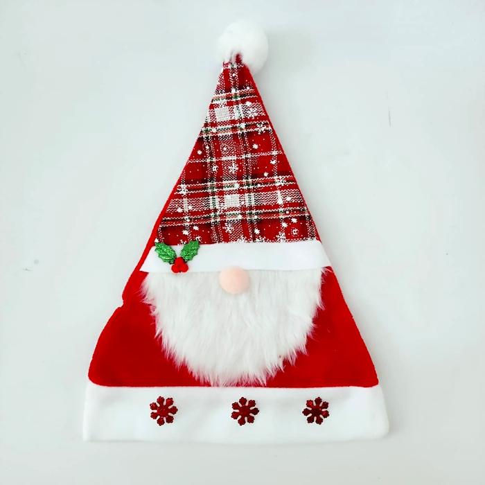Gambar New Topi Natal Santa Kostum Cosplay Natal Christmas Costume Murah Baru - CH051 BULU -RED dari MadisonShop undefined Tokopedia