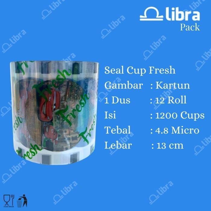 Gambar Seal Cup Fresh 1200 Roll Sealer Gelas Plastik / Segel Plastik Gelas - Kartun dari Libra Pack undefined Tokopedia