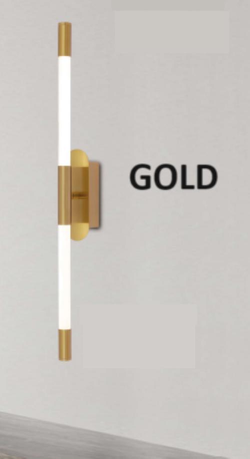 Gambar FL 1661 LAMPU DINDING MODERN MINIMALIS LUKISAN DEKORASI RUANG TAMU - GOLD dari Fashion Lite undefined Tokopedia