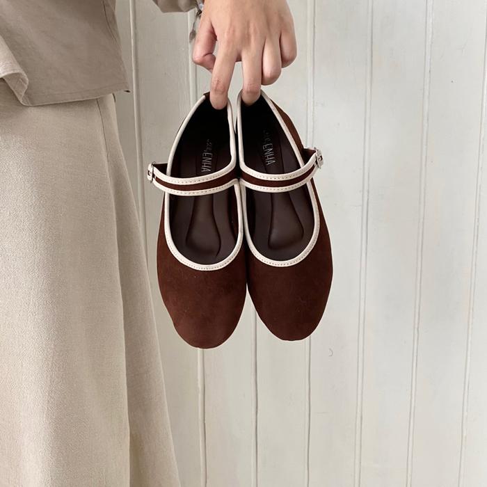 Gambar Areum Shoes madebyEnha (Sepatu Korea) - Brown, 39 dari madebyenha undefined Tokopedia