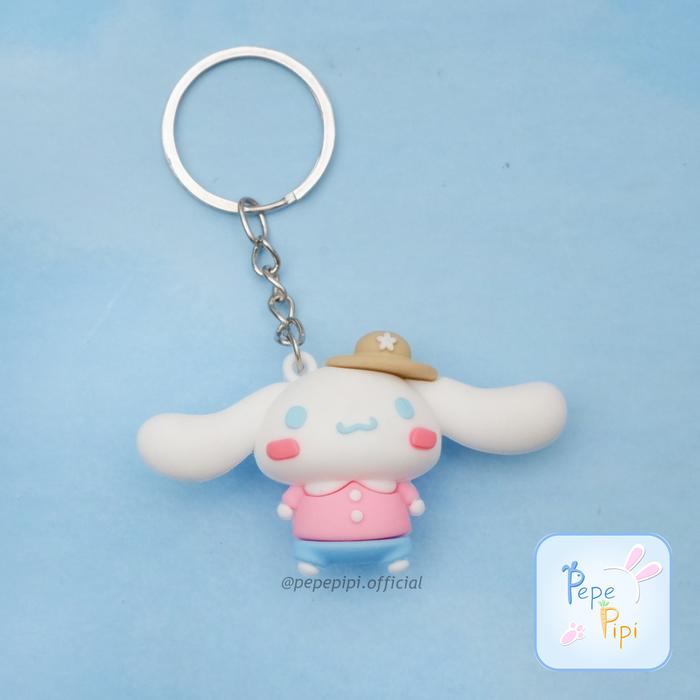 Gambar Gantungan Kunci Karet Sanrio Kostum Cinnamoroll Ganci Keychain Hiasan - Petualang dari Pepepipi undefined Tokopedia