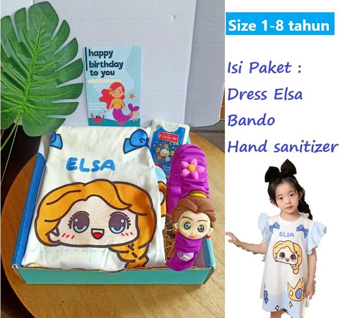 Gambar Hampers kado ulang tahun anak perempuan usia 456 thn Gift Birthday box - elsa, 1-2 thn dari kindi store_NEW undefined Tokopedia