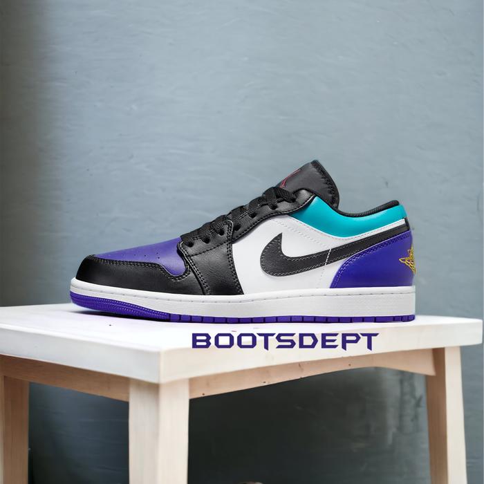 Jual Air Jordan Low Court Purple Tropical Twist (100% Authentic