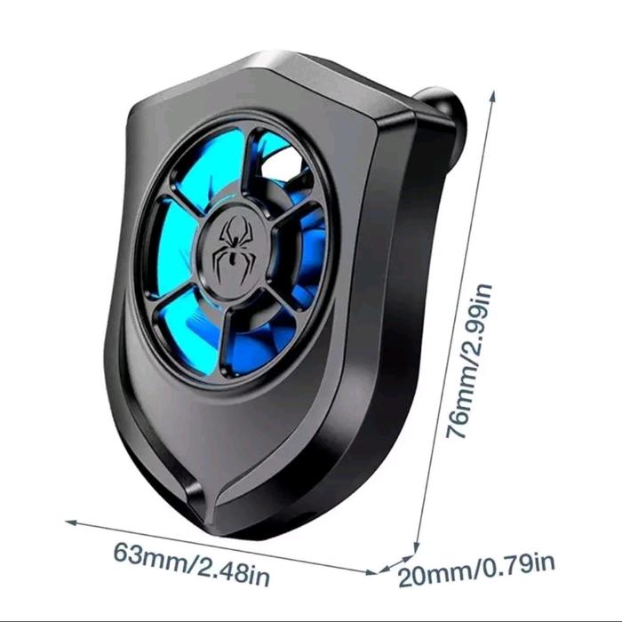 Gambar kipas angin HP HURRICANE mobile cooling fan mini phone cooler radiator dari verzeawholesale undefined Tokopedia