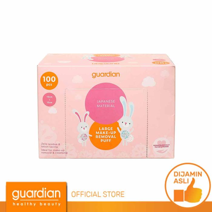 Gambar Guardian Large Make Up Removal Puff 100pcs dari Guardian Official Store undefined Tokopedia