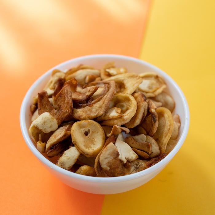 Gambar Keripik Buah Apel Nangka Mangga Fruta Cemilan khas Malang - Salak 50gr dari Apelicious Official undefined Tokopedia