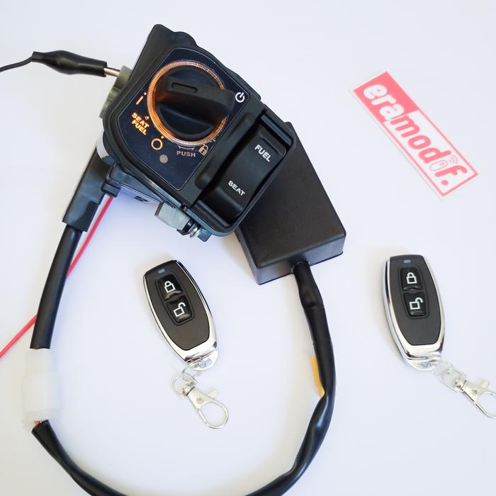 Gambar kunci keyless universal semua metic honda vario scoopy genio beat - beat new, dua remot dari eramodif undefined Tokopedia