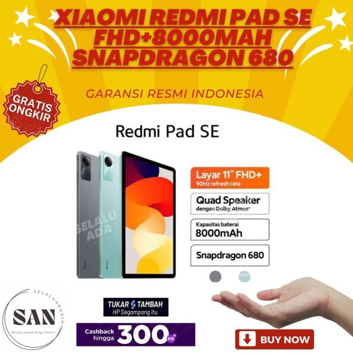Gambar Xiaomi Redmi Pad SE 4GB/128GB mi pad SE 4/128 Gb 11" mipad SE Resmi - graphite gray dari selaluadanih undefined Tokopedia